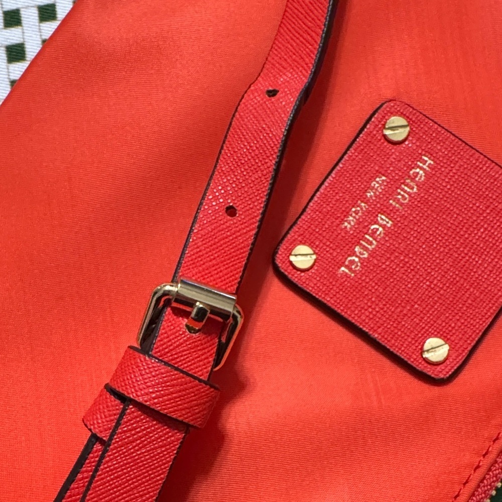 henri bendel Jetsetter Mini Crossbody with Gold Accents Pristine - Picture 15 of 15